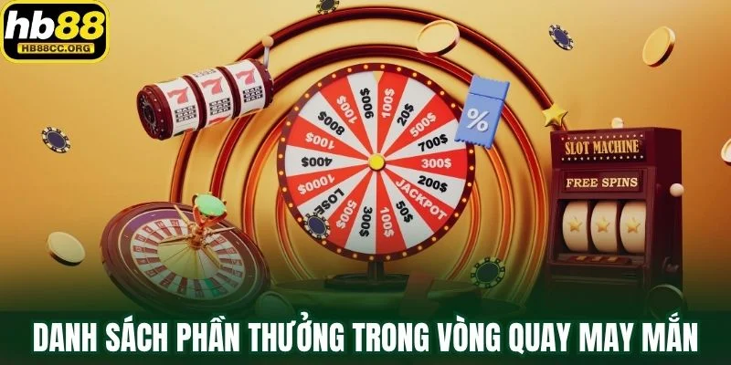 Vòng Quay May Mắn – Quay Miễn Phí Để Rinh Quà Cực Đã 4 Danh sách phần thưởng hấp dẫn trong chương trình vòng quay may mắn