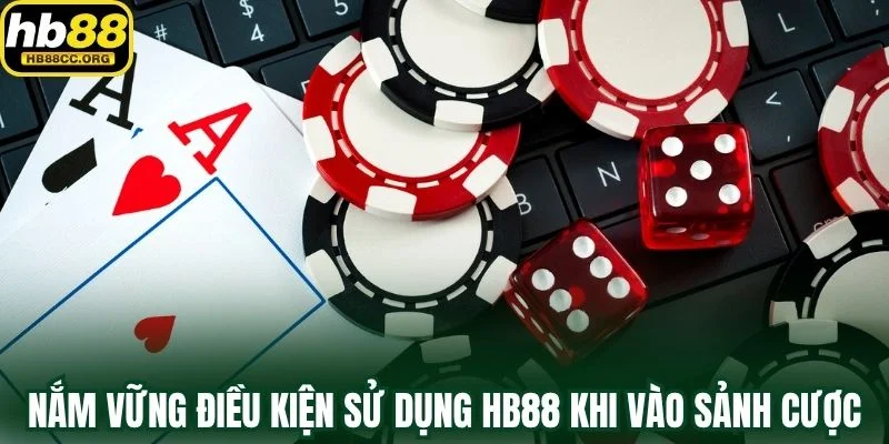 Điều kiện sử dụng HB88 3 Nắm vững điều kiện sử dụng HB88 trước khi vào các sảnh cược