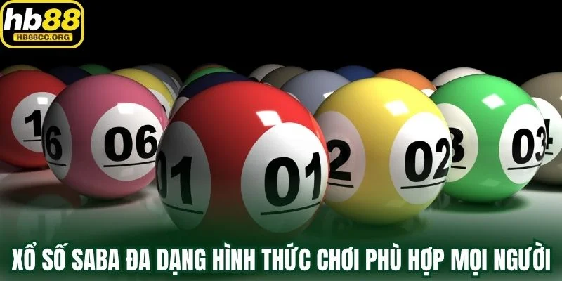 Xổ Số Saba – Quay Số Nhanh Trả Thưởng Trong 30 Giây 4 Xổ Số SABA đa dạng hình thức chơi phù hợp mọi người